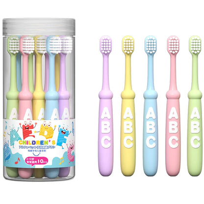 4/10 pcs Children's soft bristled toothbrush
