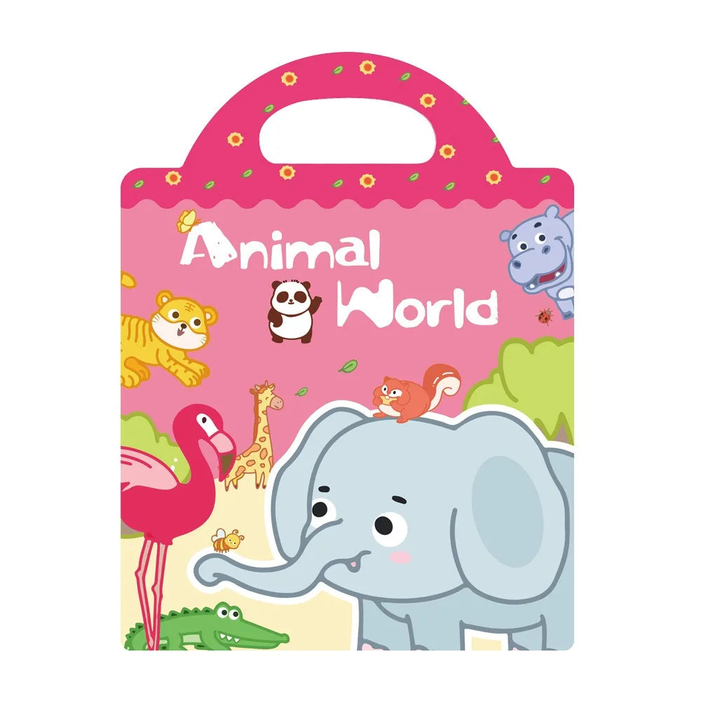 Educational Jelly Sticker Books