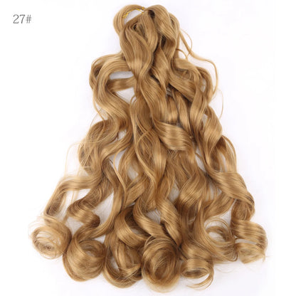 French Curly Crochet Braiding