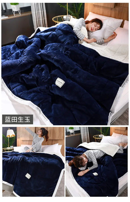 Coral Fleece Autumn Winter Warm blankets