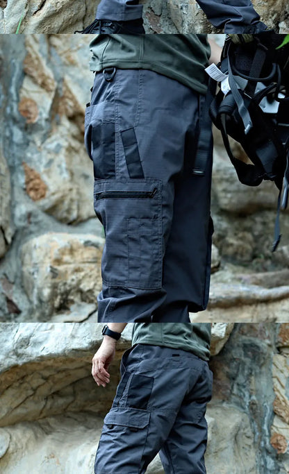 New Tactical Work Pants Men Outdoor Cargo Trousers Multi-pocket