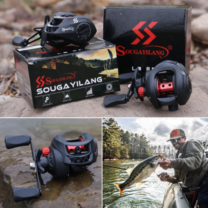 Sougayilang 1.8-2.4m Casting Fishing Combo Telescopic Fishing Rod