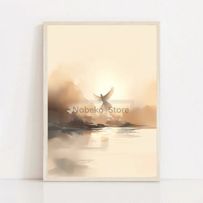 Modern Christian Jesus canvas