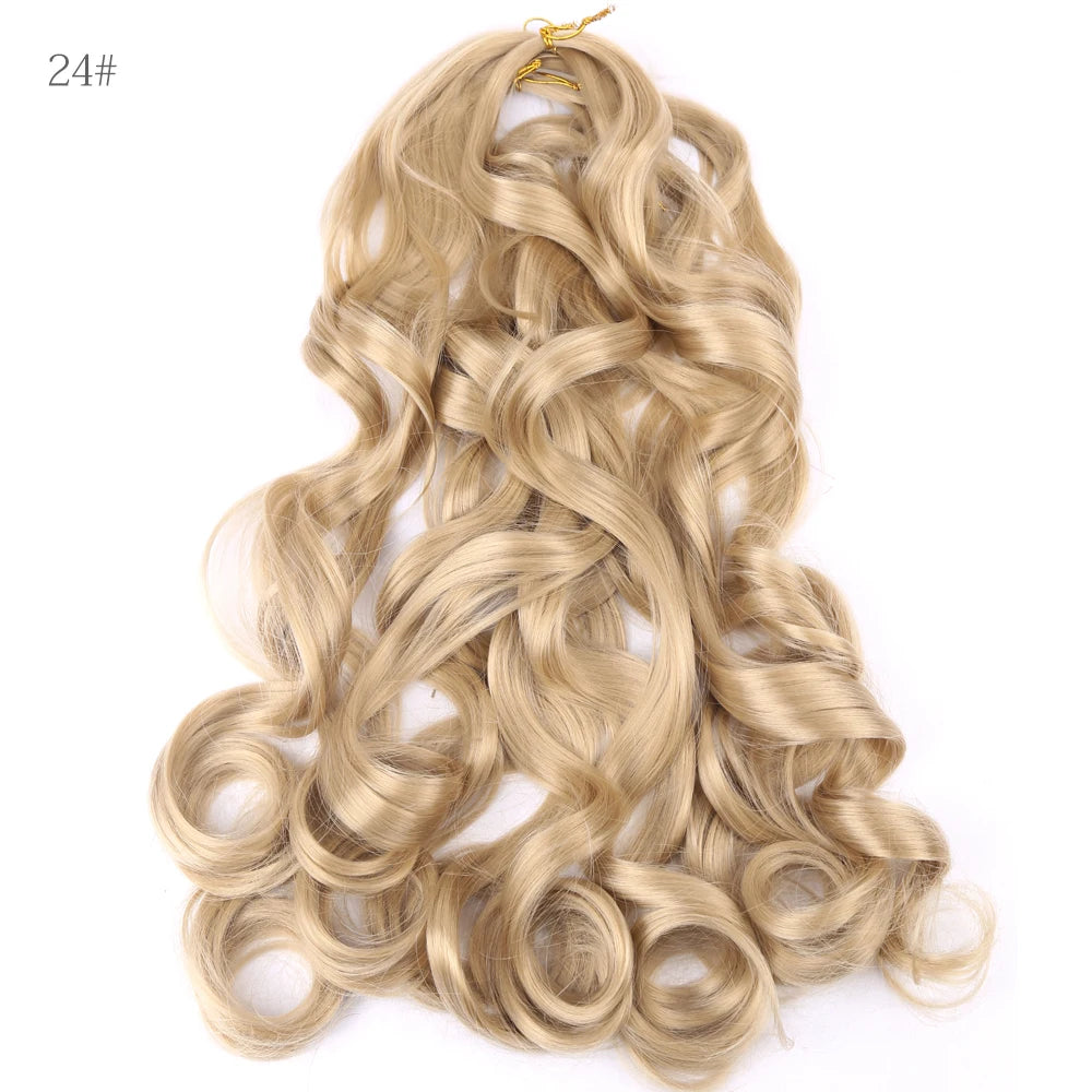 French Curly Crochet Braiding