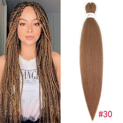 Synthetic Fiber Braiding Hair Ombre Braiding