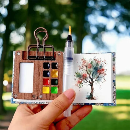 Travel Ready Paint Palette Bundle,Set, Travel Paint Palette