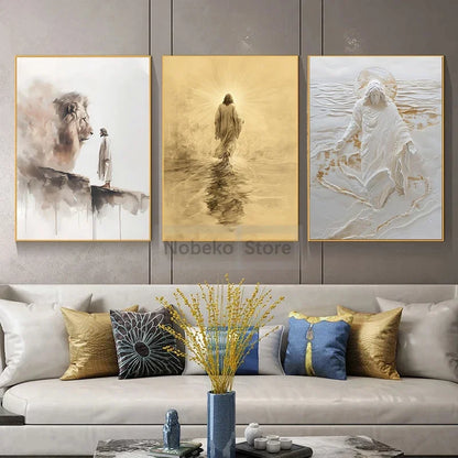 Modern Christian Jesus canvas