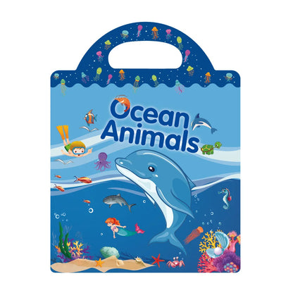 New Children Reusable Scene Cute Stickers