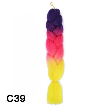 24Inch Synthetic Braiding Hair Extens