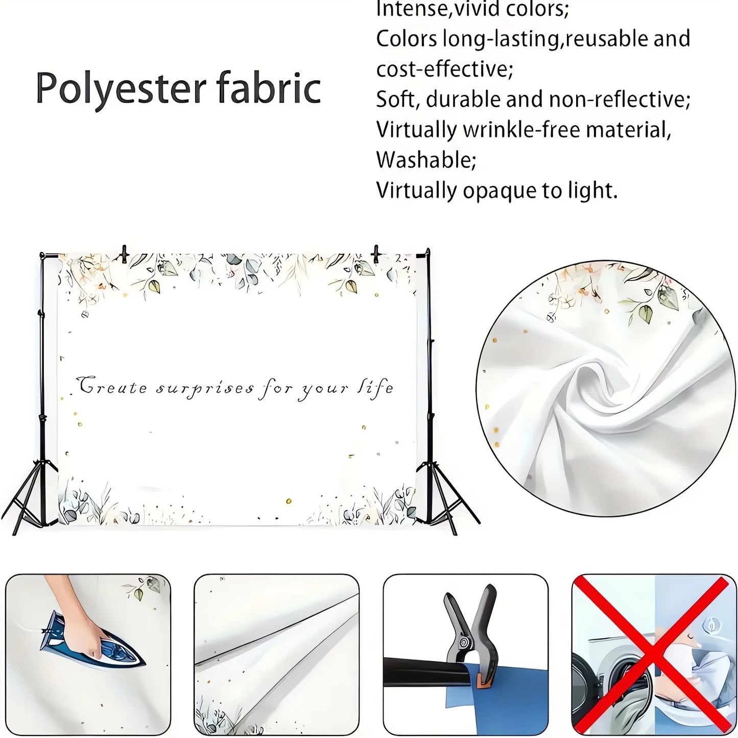 Underwater Party Background Cloth -