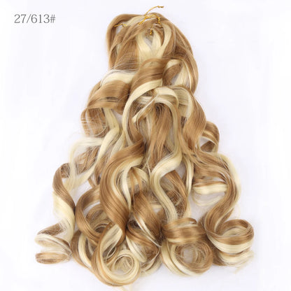 French Curly Crochet Braiding