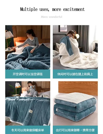 Coral Fleece Autumn Winter Warm blankets