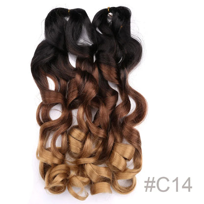 French Curly Crochet Braiding