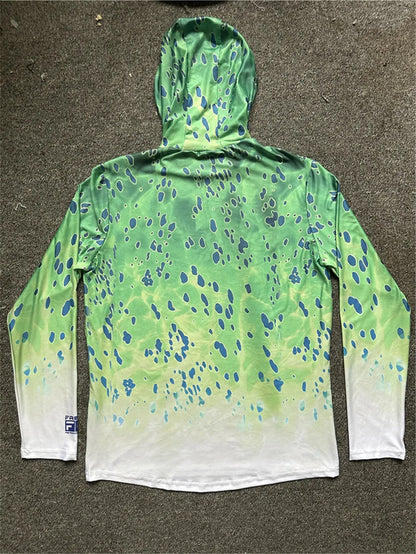 Fishing Shirts Men Sun Protection Hoodie