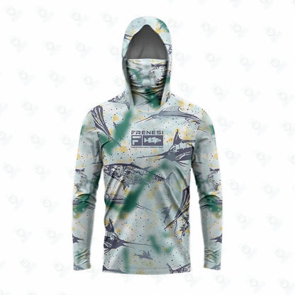 Fishing Shirts Men Sun Protection Hoodie