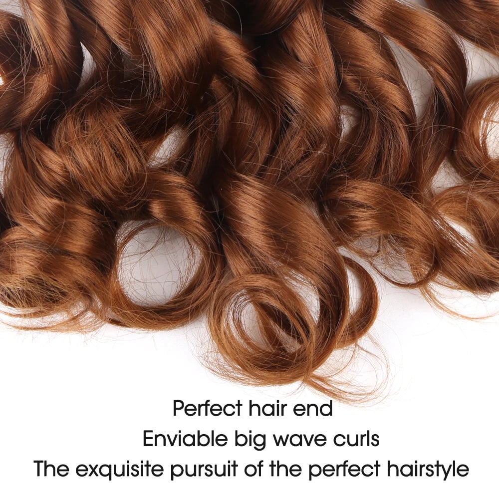 French Curly Crochet Braiding
