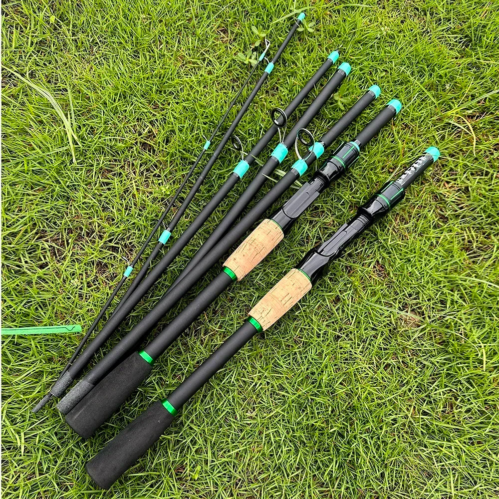 Casting Spinning Lure Fishing Rod Solid ML Tip 1.8/2.1m Ultralight Trout