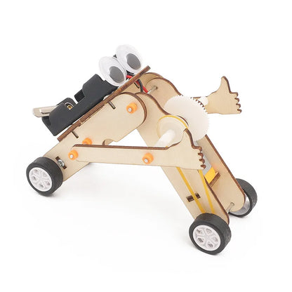 Kids DIY Robot Assembling Model Educational Material Kits Science