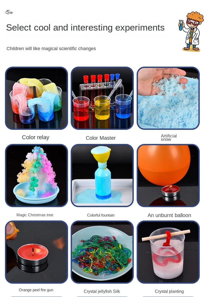 Kids Science Laboratory Montessori Toys Chemical