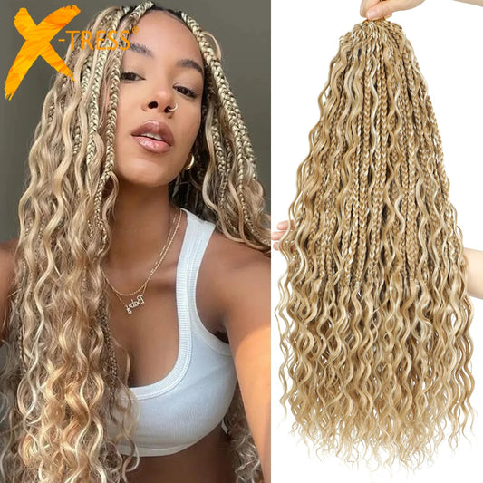 Synthetic Goddess Box Braid