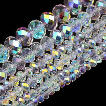 Austrian Crystal White glass beads