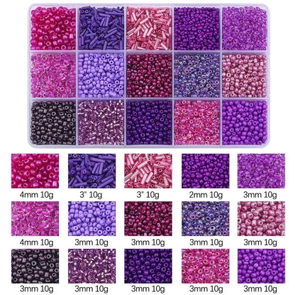 150g/Set Glass Accessories 15 Grid Glass