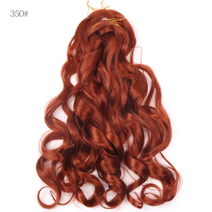 French Curly Crochet Braiding