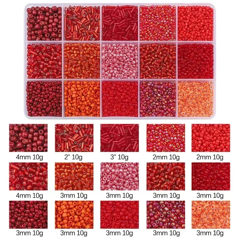 150g/Set Glass Accessories 15 Grid Glass