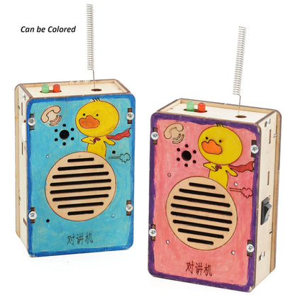 DIY Wireless Walkie-talkie Model Science