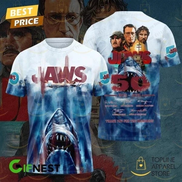 Men's And Women's 3D Pr, Fashionable Shark T-shirt,
