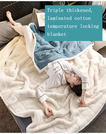 Coral Fleece Autumn Winter Warm blankets