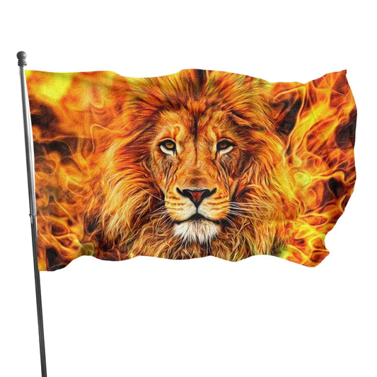 Tribe of Judah Lion Flag,
