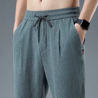 2025 Summer Men's Linen Pants Ultra Lightweight Breathable