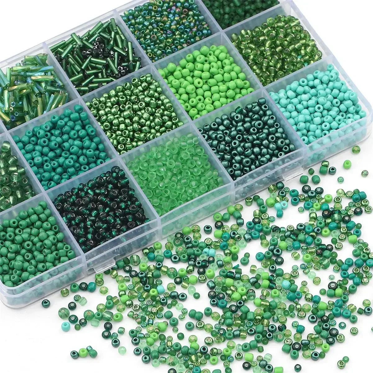 150g/Set Glass Accessories 15 Grid Glass
