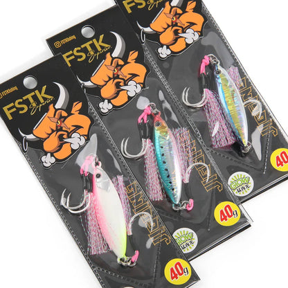 Glow Fishing Lure Casting Tuna15g30g40g60g Slow Pitch Jig Sea Bass