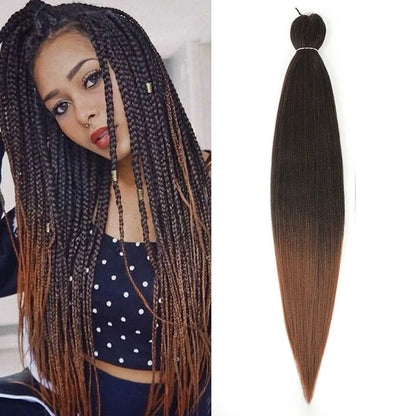Synthetic Fiber Braiding Hair Ombre Braiding